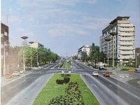 Križanje ulice Proleterskih brigada (današnja grada Vukovara) i Savske ceste 1981. godine